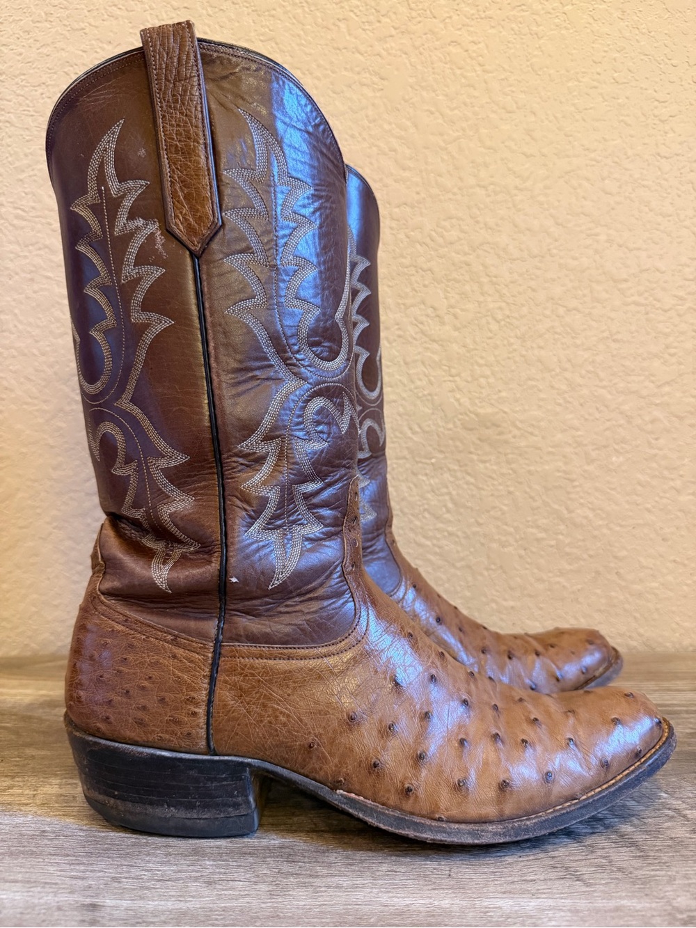 Rios Of Mercedes Womens Ostrich Vintage Cowboy Boots